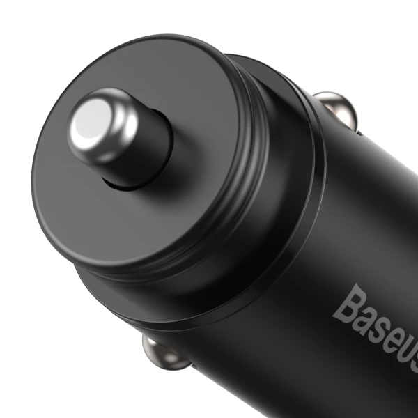 Автомобильное зарядное устройство Baseus Circular Metal PPS Quick Charger Car Charger 30W (VOOC) (CCYS-C01) - изображение 6