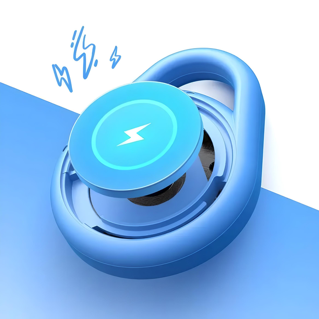 Беспроводной смарт-брелок трекер MOMAX Pinpop Lite BR10 airtag для Apple, синий - Фото 6 Беспроводной смарт-брелок трекер MOMAX Pinpop Lite BR10 airtag для Apple, синий - изображение 6
