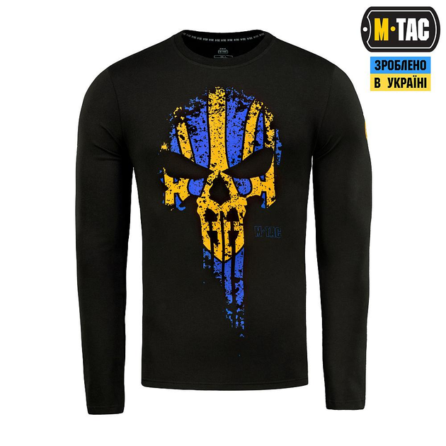 Тактична футболка M-Tac Містник довгий рукав Black/Yellow/Blue M - зображення 2