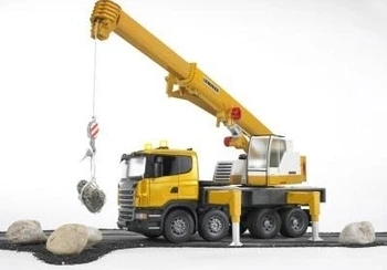 Автокран Bruder Scania Liebherr великий (03570) - зображення 4