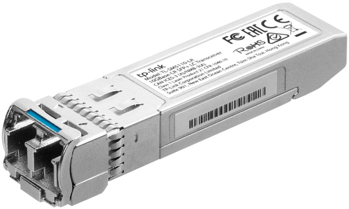 Transceiver TP-LINK TL-SM5110-LR 10Gbase-LR SFP+ LC (4897098682807) - obraz 1