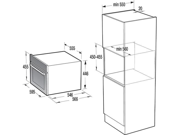 Духова шафа Gorenje - BCM 4547 DG - зображення 2