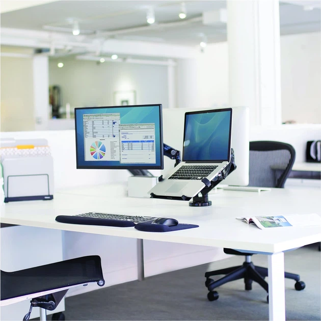 Podstawka na laptopa Fellowes Platinum 10"-17" Czarny (8044101) - obraz 5