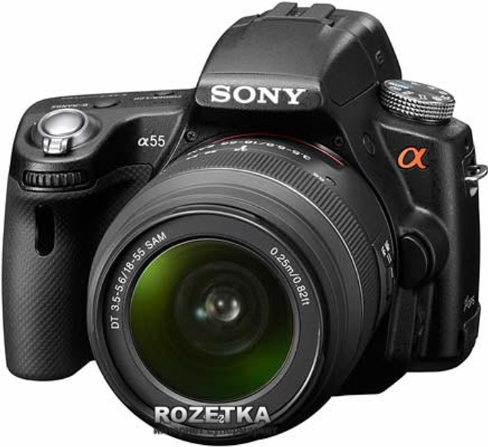 Фотоаппарат Sony Alpha SLT-A55 + объектив 18-55mm Kit купить на ROZETKA ...