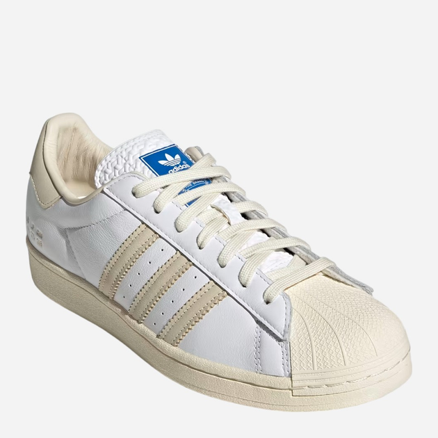 Sneakersy damskie skórzane adidas Originals Superstar H05361 39.5 (6UK) 24.5 cm Białe (4064047380194) - obraz 4
