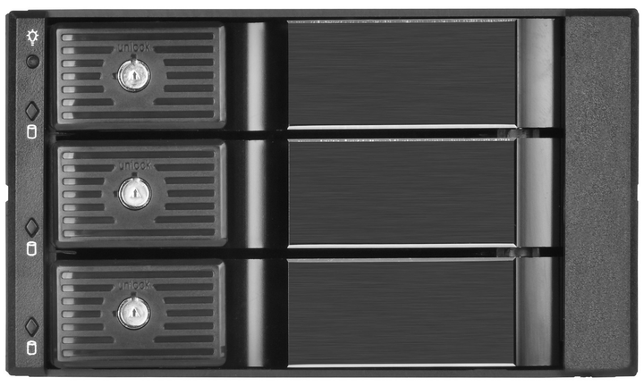 Kieszeń wewnętrzna SilverStone FS303-12G dla HDD/SSD SATA Black (SST-FS303-12G) - obraz 2