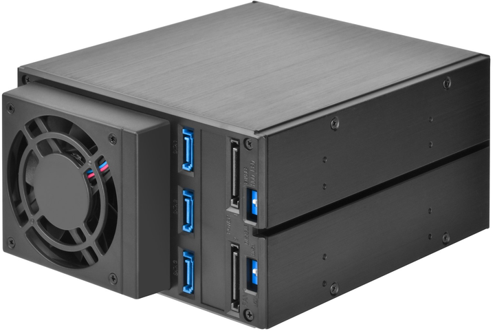 Внутрішня кишеня SilverStone FS303-12G для HDD/SSD SATA Black (SST-FS303-12G) - зображення 4