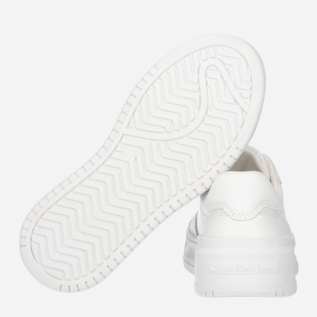 Sneakersy dziecięce dla dziewczynki Calvin Klein Jeans Low Cut Lace-up V3A9-80980-1355100 36 Białe (8052578650110) - obraz 5