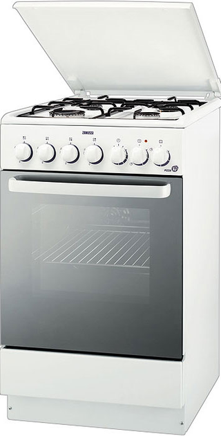 Газовая плита с электрической духовкой ZANUSSI ZCG 560 MW – фото ...