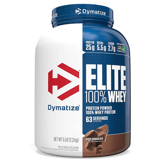 Сывороточный протеин Dymatize Elite Whey 2250g (Rich Chocolate) - Фото 1 Сывороточный протеин Dymatize Elite Whey 2250g (Rich Chocolate) - изображение 1