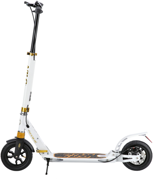 Hulajnoga dziecięca Nils Extreme HM209T Biało-Złota (5907695557220) - obraz 3