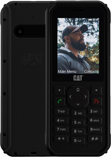 Мобильный телефон Cat B40 DualSim Black (CB40-DAE-DSA-NN) – фото ...