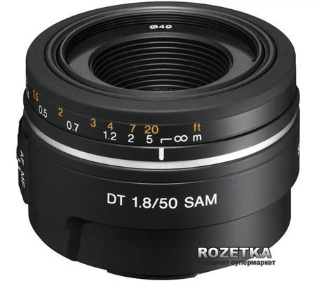 Sony 50mm, f/1.8 DT (SAL50F18.AE) – фото, відгуки, характеристики
