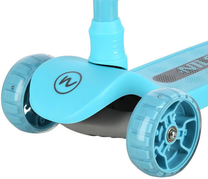 Самокат дитячий Nils Fun HLB09 Бірюзовий (5907695545487) - зображення 9