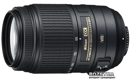 [良品] Nikon AF-S DX NIKKOR 55-300mm ED VR Nikon AF-S DX Nikkor 55-300mm f/4.5-5.6G ED VR – фото, отзывы