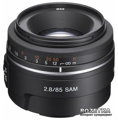 単焦点 SONY 85mm F2.8 SAM　SAL85F28 Sony 85mm, f/2.8 SAM (SAL85F28.AE) – фото, отзывы, характеристики