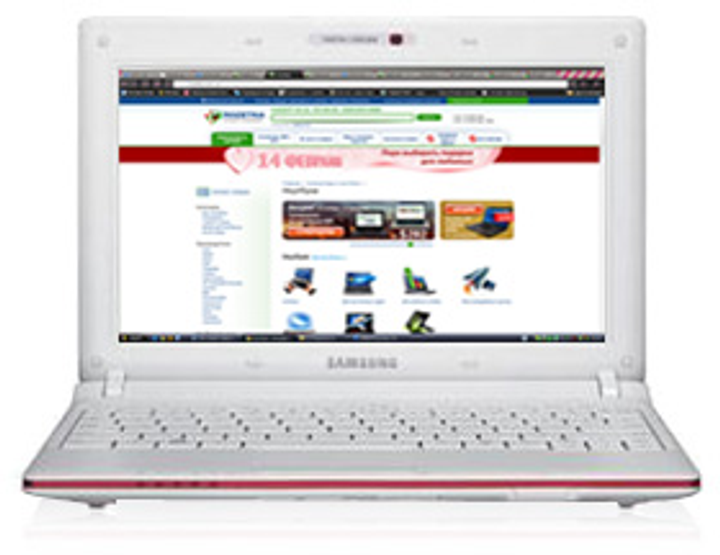 Ноутбук Samsung N143 (NP-N143-DP05UA) White - изображение 1