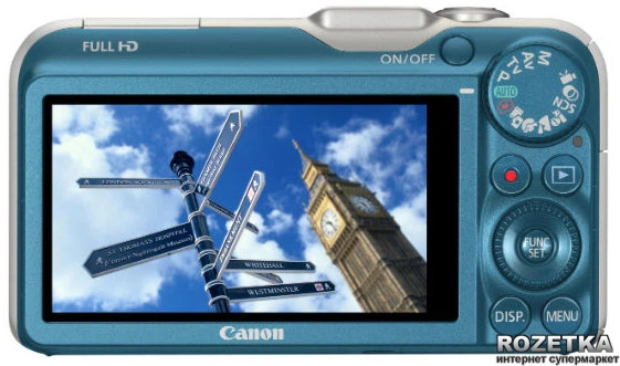 Фотоапарат Canon PowerShot SX230 HS Blue купити на ROZETKA