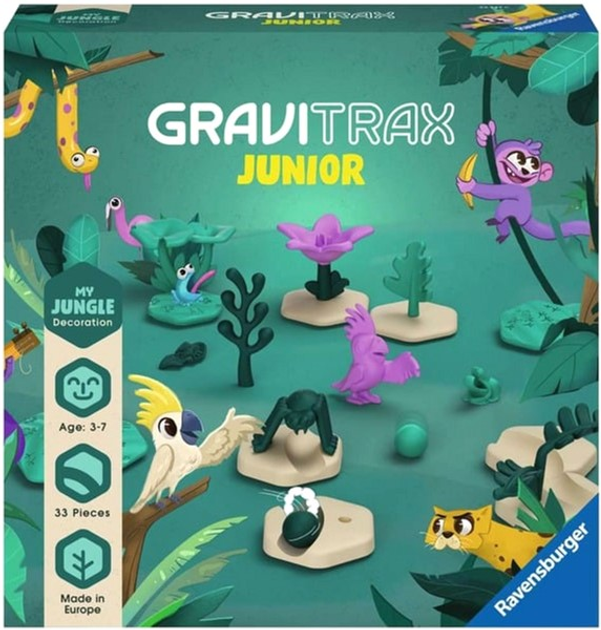 Ігровий набір Ravensburger GraviTrax Junior Джунглі (4005556237470) - зображення 1