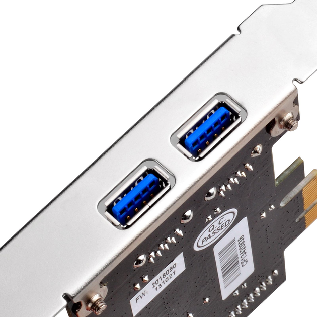 Karta rozszerzeń SilverStone EC04-E PCI-E x1 - 4x USB 3.0 (SST-EC04-E) - obraz 5