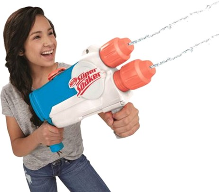 Пістолет Hasbro Nerf Super Soaker Barracuda Біло-блакитний (5010993534302) - зображення 3