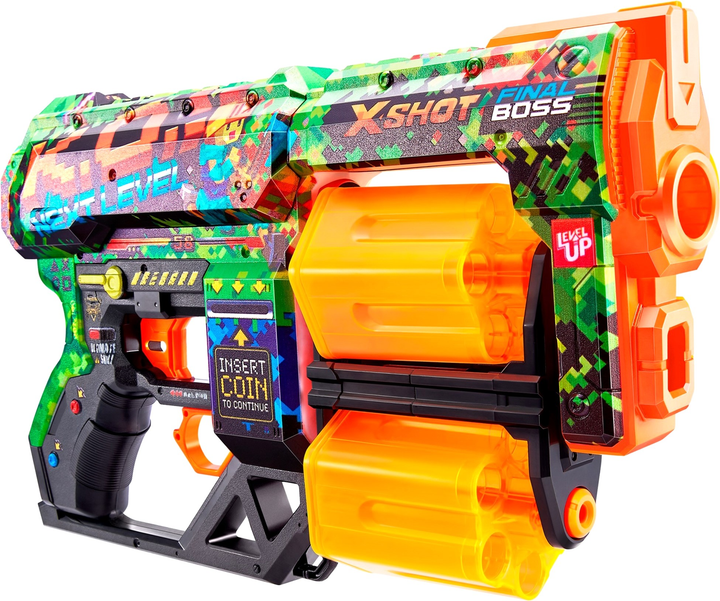 Blaster Zuru X-Shot Skins - Dread K.O. (4894680022669) - obraz 1