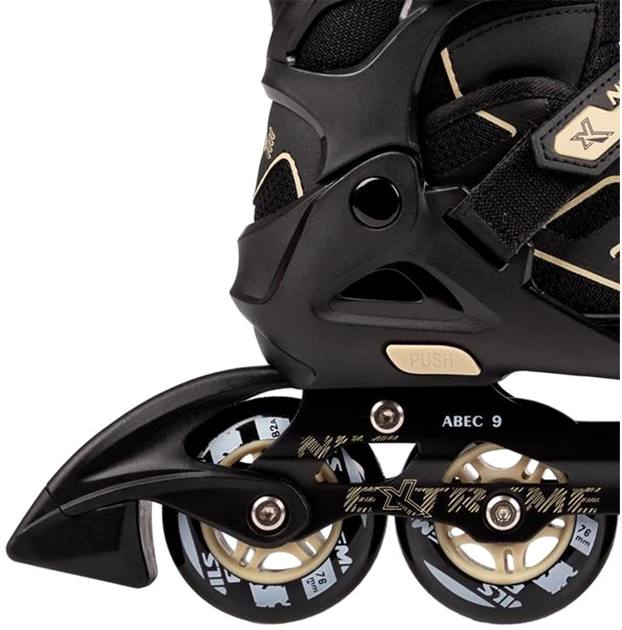 Ролики Nils Extreme Чорно-бежевий S 31-34 (5907695535181) - зображення 4