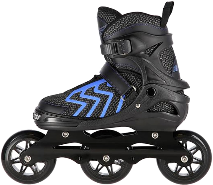 Rolki Nils Extreme Czarno-Niebieskie S 31-34 (5907695599282) - obraz 3