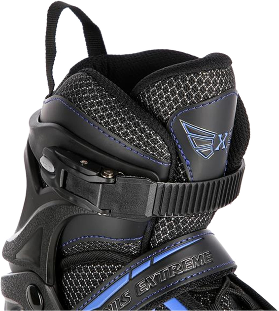 Rolki Nils Extreme Czarno-Niebieskie S 31-34 (5907695599282) - obraz 7