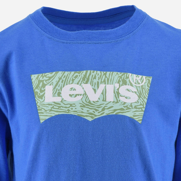 Koszulka z długim rękawem młodzieżowa chłopięca Levi's 9EG294-U9X 12A 146-152 cm Niebieska (3665115877496) - obraz 3