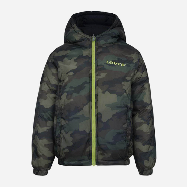 Kurtka młodzieżowa chłopięca dwustronna Levi's 9EH86-923-K84 12A 146-152 cm Granatowa (3666643023386) - obraz 3