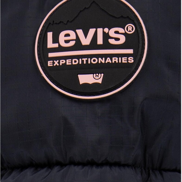 Підліткова зимова стьобана куртка для дівчинки Levi's 4EH930-K75 10A 134-140 см Чорна (3666643037154) - зображення 4