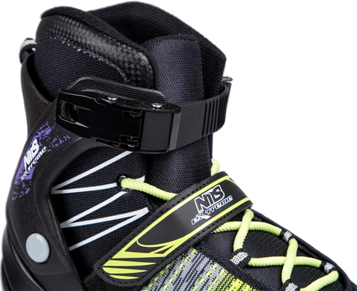 Rolki Nils Extreme Czarno-Zielone 40 (5907695545876) - obraz 8