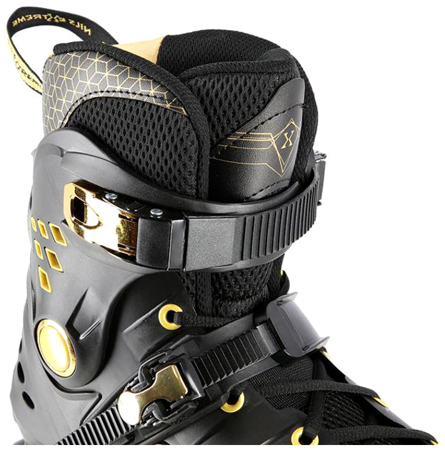 Rolki Nils Extreme Czarno-Złote 37 (5907695595345) - obraz 7