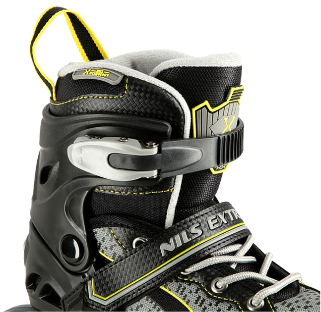 Rolki Nils Extreme Czarno-Żółte M 35-38 (5907695597776) - obraz 6