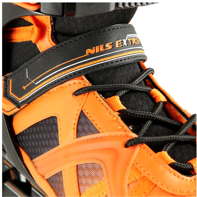 Ролики Nils Extreme Чорно-Помаранчевий 39 (5907695597806) - зображення 8