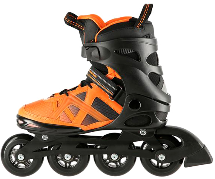Rolki Nils Extreme Czarno-Pomarańczowe 44 (5907695597851) - obraz 5
