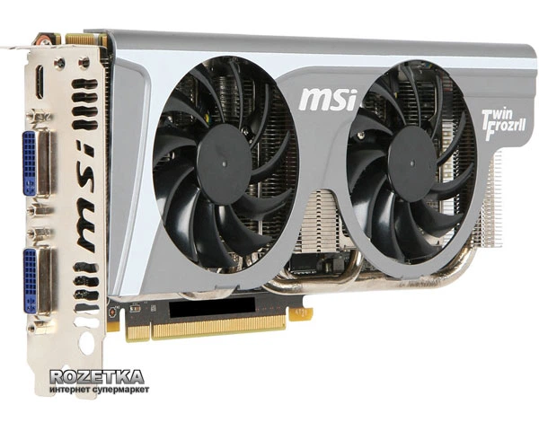 Видеокарта MSI PCI-Ex N560GTX-Ti Twin Frozr II/OC 1024MB GDDR5