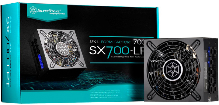 Блок живлення SilverStone SX700-LPT Platinum 700W V1.1 Black (SST-SX700-LPT) - зображення 14