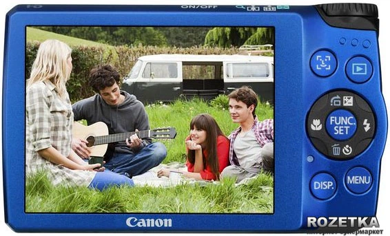 Фотоапарат Canon PowerShot A3300 IS Blue купити на ROZETKA