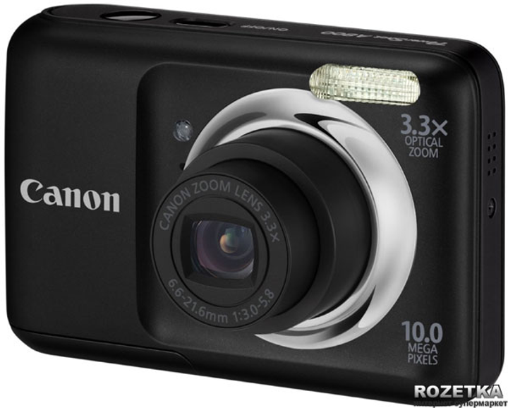 Фотоаппарат Canon PowerShot A800 Black купить на ROZETKA | Отличная ...