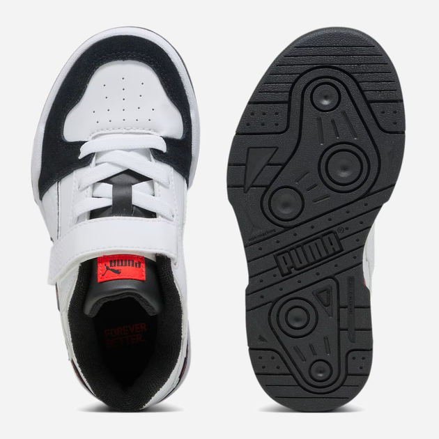 Buty sportowe chłopięce na rzepy Puma 394339-01 29 Białe (4065454981615) - obraz 3