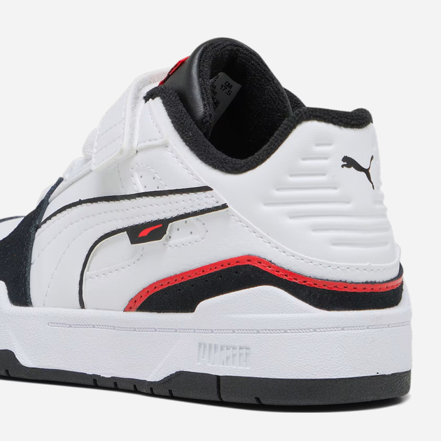 Buty sportowe chłopięce na rzepy Puma 394339-01 31 Białe (4065454981639) - obraz 4