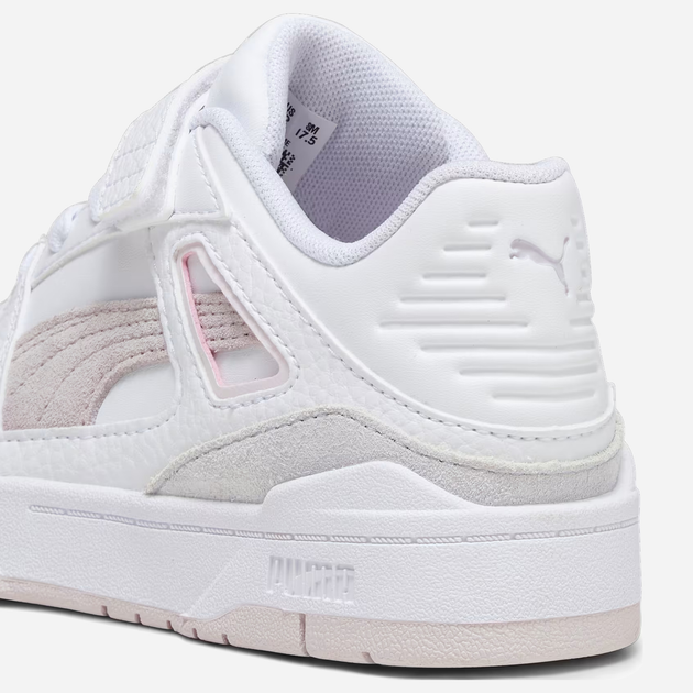 Дитячі кеди для дівчинки Puma 394342-01 33 Білі (4099683109090) - зображення 4