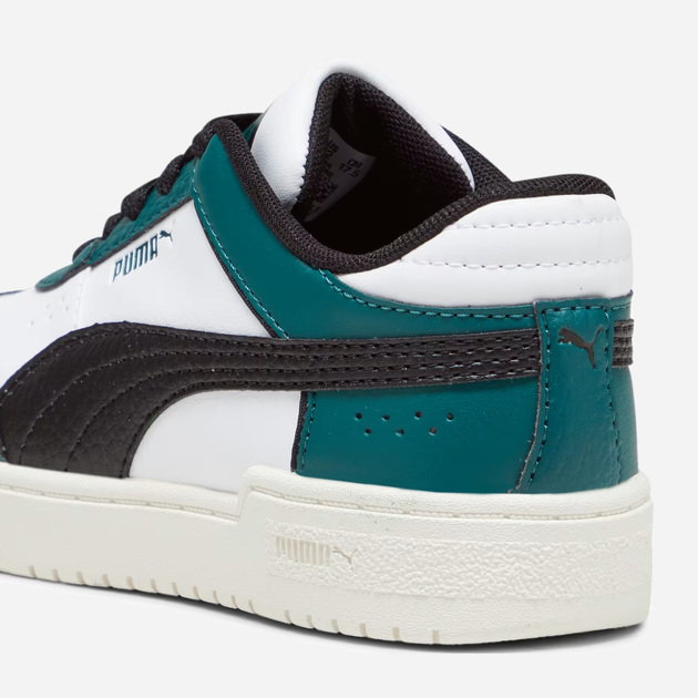 Sneakersy chłopięce Puma 394392-01 30 Biały/Zielony (4099683133019) - obraz 4