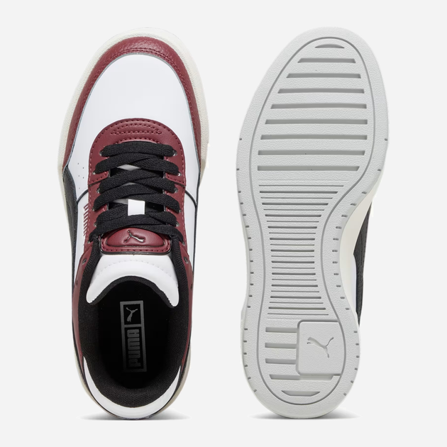 Підліткові кеди для хлопчика Puma 394391-02 39 Чорний/Бордовий (4099683133354) - зображення 3