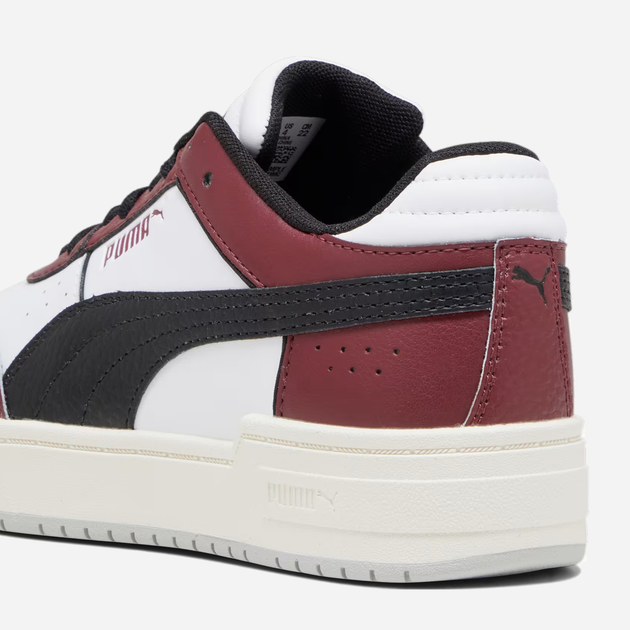 Підліткові кеди для хлопчика Puma 394391-02 39 Чорний/Бордовий (4099683133354) - зображення 4