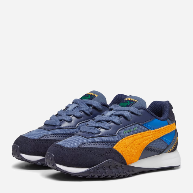 Дитячі кросівки для хлопчика Puma 394724-03 30 Темно-синій/Жовтий (4099683212585) - зображення 2