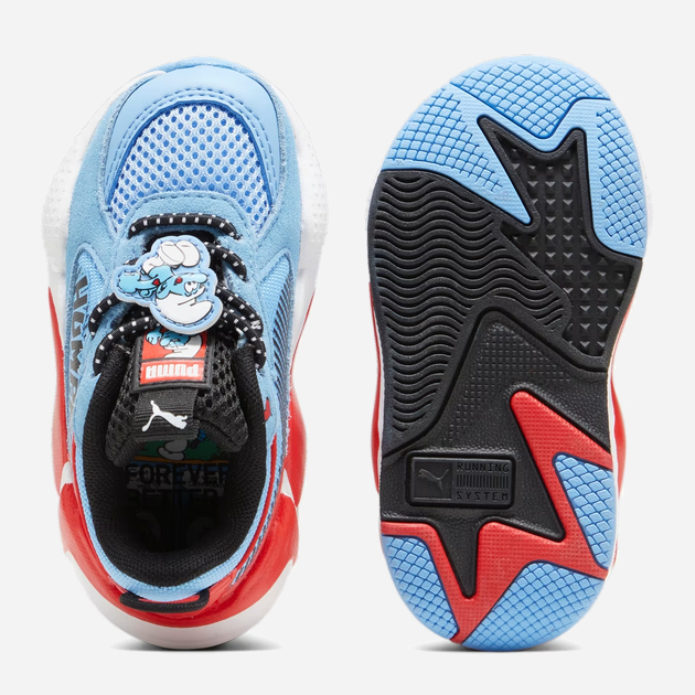 Buty sportowe chłopięce Puma 394785-01 26 Niebieski/Czerwony (4099683344323) - obraz 3