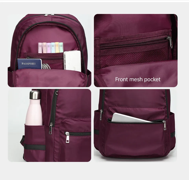 Рюкзак Tigernu T-B9030B Wine 15.6" 21 л (T-B9030BW) - изображение 7